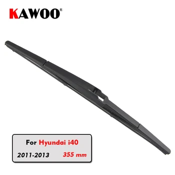 

KAWOO Car Rear Wiper Blade Blades Back Window Wipers Arm For Hyundai i40 Hatchback (2011-2013) 355mm Auto Windscreen Blade