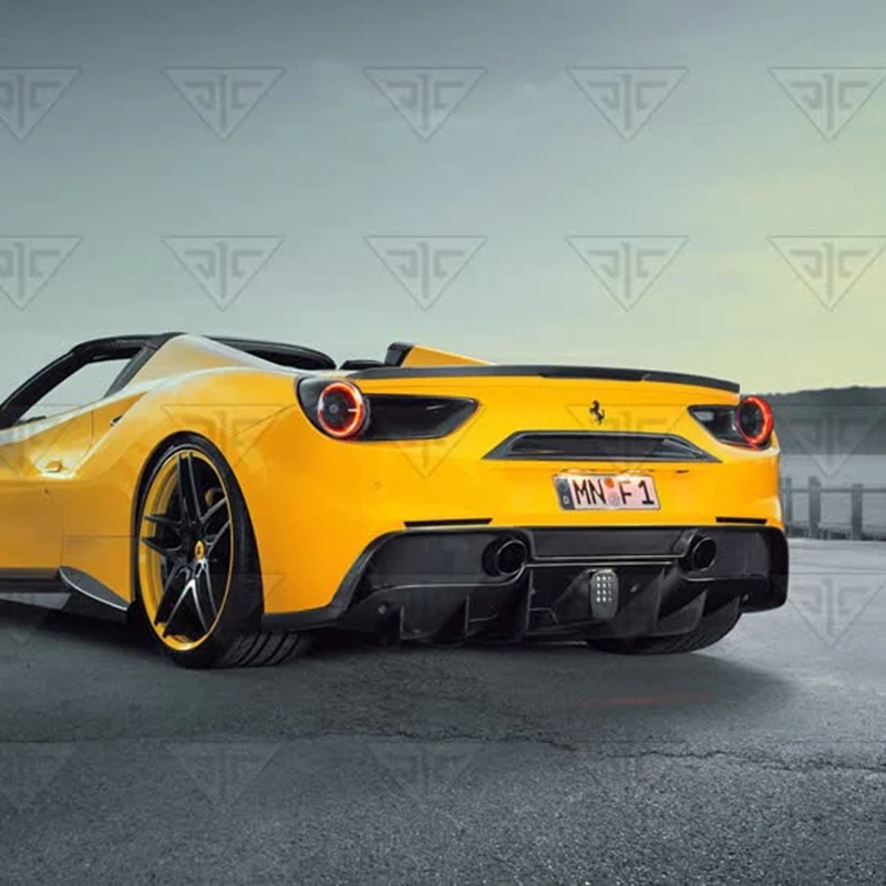 Задний спойлер из углеродного волокна для Ferrari FERRARI 488 2015-2018 | Автомобили и