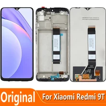 

3A+ 6.53" For Xiaomi Redmi 9T LCD Display Touch Screen Digitizer Assembly With Frame J19S M2010J19SG M2010J19SY