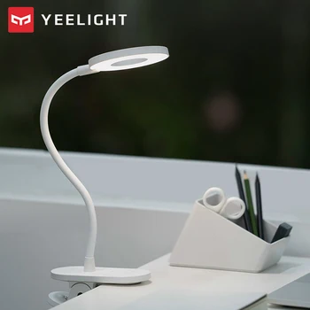

Yeelight LED Desk Lamp Clip On Night Light USB Rechargeable 5W 360 Degrees Adjustable Dimming Reading Lamp For Bedroom