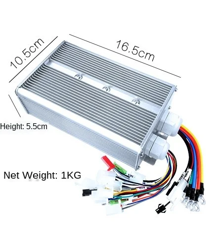 

Electric Tricycle Controller 72v48v60v1200w1200 Watt 18-Tube Intelligent Brushless Motor Universal Universal