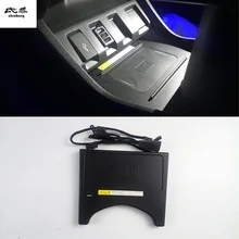 10W QI wireless charging phone charger fast charging plate panel phone holder for- HONDA HR-V HRV