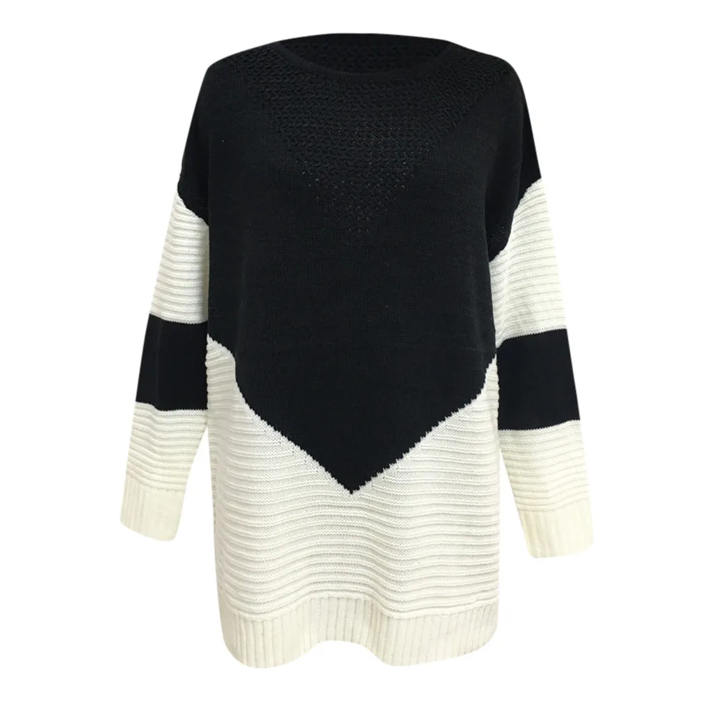 SAGACE, женский осенний зимний длинный вязаный свитер, топы, блуза, высокое качество, повседневный женский свитер с длинным рукавом