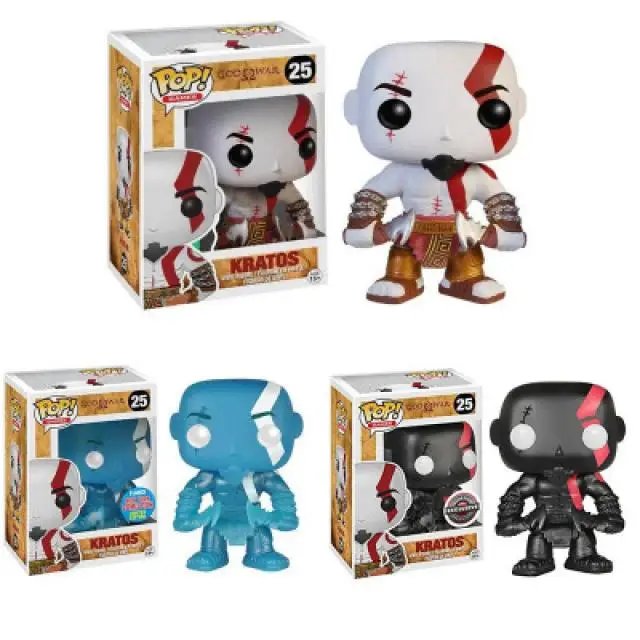 Funko pop God of War Kratos 25 # CharactersGaming периферийные устройства ПВХ фигурка игрушки аниме модель для подарка на день рождения