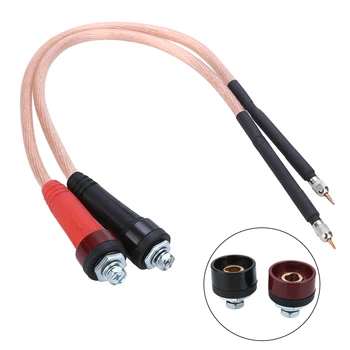 

1 Set DIY Spot Welder Copper 18650 Battery Handheld Spot Welding Pen Kit with Neddles+25 Square Plastic Copper Wire+Connectors