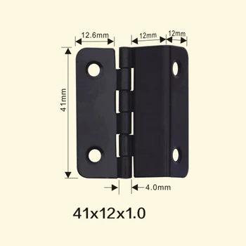 

Freeshipping 41*12*1mm Iron Metal Hinge Sewing Machine Folding Table Furniture Flip Tray Hinges Big Door Hinges
