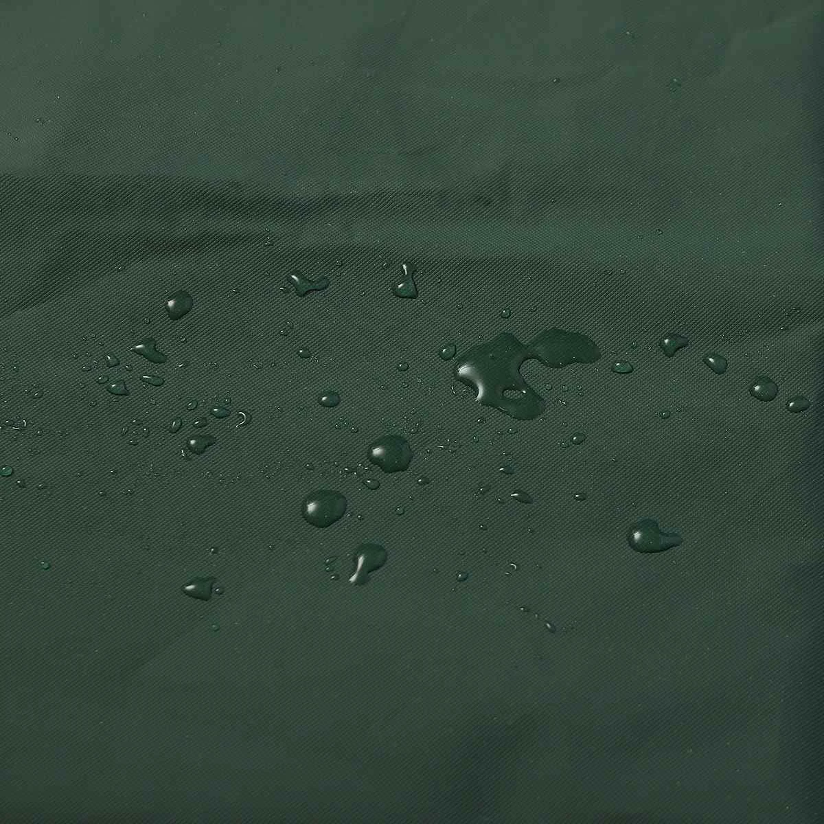 Пылезащитный и водонепроницаемый зонтик для сада и патио, защитный чехол для зонта, сумка зеленого цвета, 7 футов, зонт+ струнная Шея 190x96 см