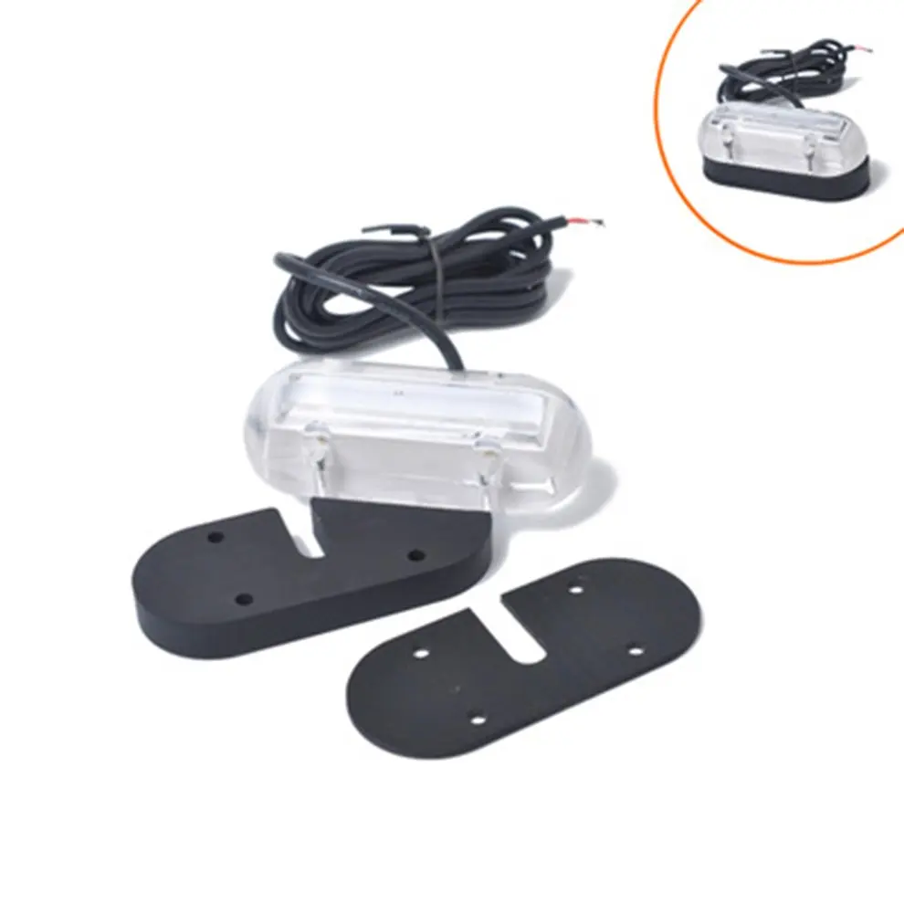 12V 6 Led морской Лодка подводный синий свет накладное освещение высокой интенсивности Водонепроницаемая лодка аксессуары