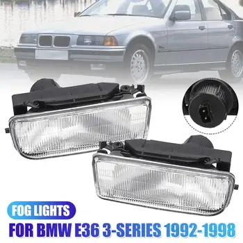 

Car Front Bumper Fog Lights Clear Lens Cover Pair for BMW E36 3-series 318i 323i 325i 1992 1993 1994 1995 1996 1997 1998