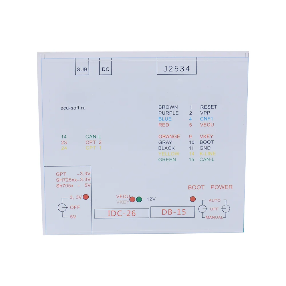 car battery charger price 2022 New Power Box J-TAG for FLASH Via j2534 Works For FLASH ECU-Soft OBD ECU Programmer Power BOX best car inspection equipment