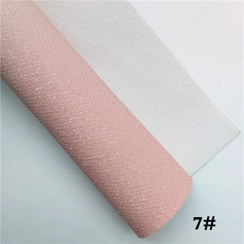 Glitterwishcome 21X29 см A4 размер винил для бантов тонкая блестящая ткань, блестящая кожа искусственная кожа листы для бантов, GM706A - Цвет: 7