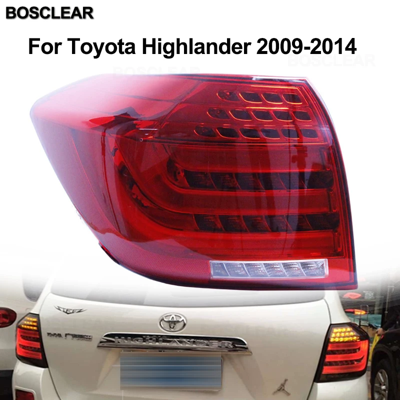 Для Toyota Highlander 2008 09 2010 2011 2012 2013 2014 светодиодный фонарь светильник хвост задний DRL
