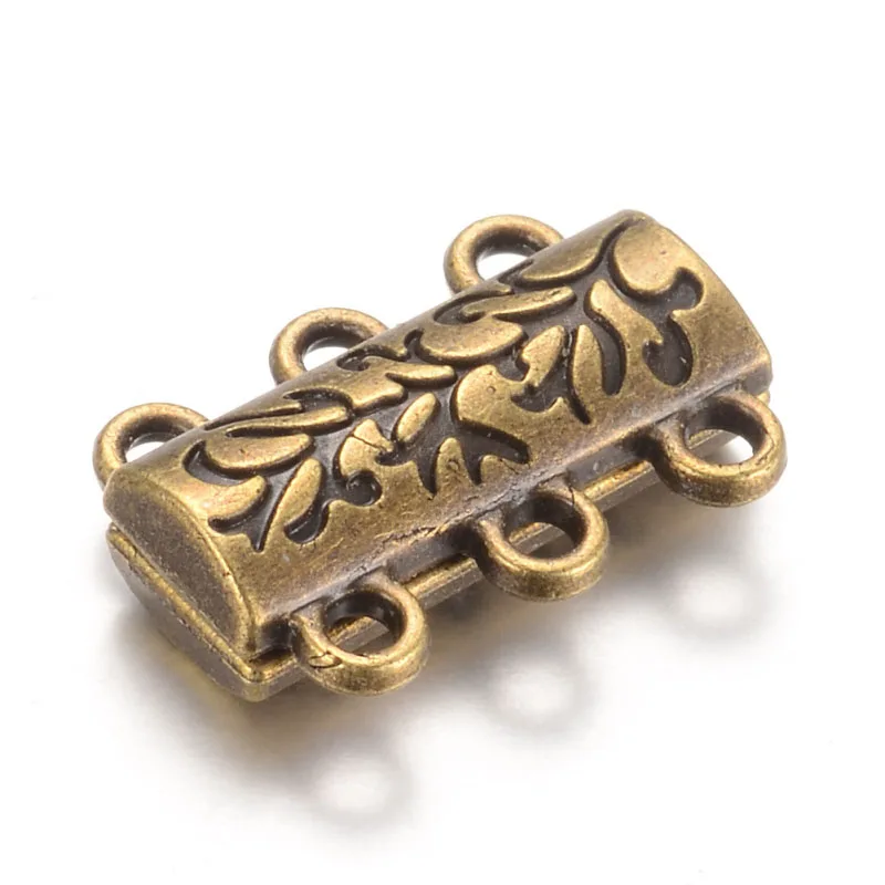 20 магнитных зажимов для браслета аксессуары изготовления ожерелий 14x19x6 мм