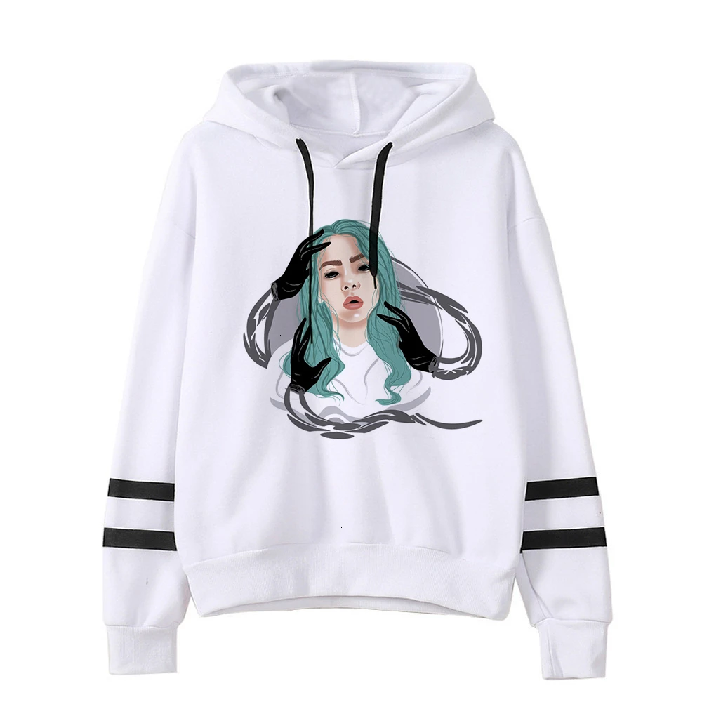 Billie Eilish толстовки для мужчин/женщин Забавный Модный свитшот в стиле хип хоп kawaii с