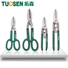 TUOSEN 1" /12 ножницы для листового металла, ножницы для резки металла, ручной инструмент, ПВХ ручка, немецкий/американский стиль