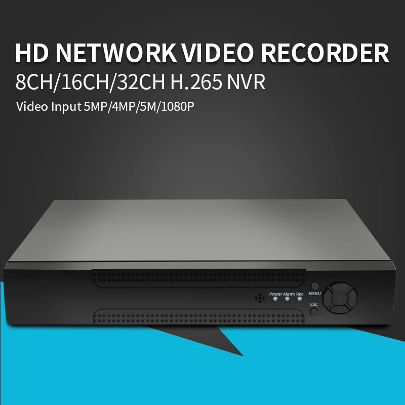 Сетевой видеорегистратор 5MP 32CH 1080P 8CH 4K CCTV H.265 NVR Onvif 2 0 для IP камеры SATA XMEYE P2P