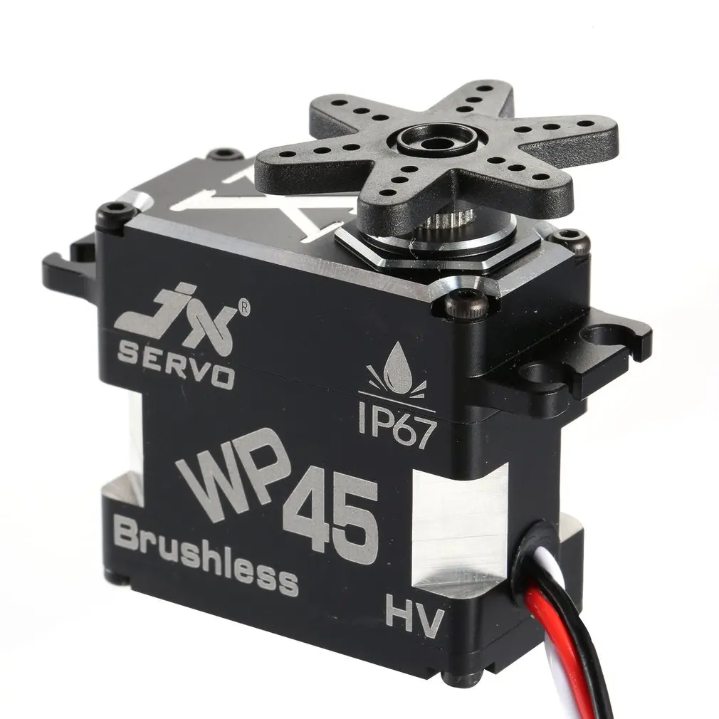JX servo WP43/WP45 45 кг водонепроницаемый сервопривод 8,4 в цифровой рулевой механизм 180 градусов ЧПУ Бессердечный сервопривод для TRX 1/10 RC автомобиля лодки