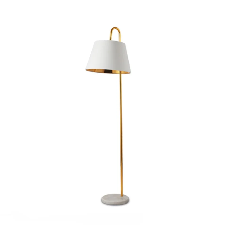 floor lamp white Простая Современная Рыбацкая лампа напольная лампа в скандинавском стиле спальня кабинет Креативный светодиодный вертикальный прикроватная лампа подсветки WF912225 - Цвет абажура: floor lamp white