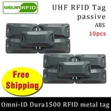 UHF Радиочастотная Идентификация анти-металл метка omni-ID Dura1500 915 МГц 868 МГц Alien higgs3 10 шт. прочные ABS смарт-карты пассивные RFID метки