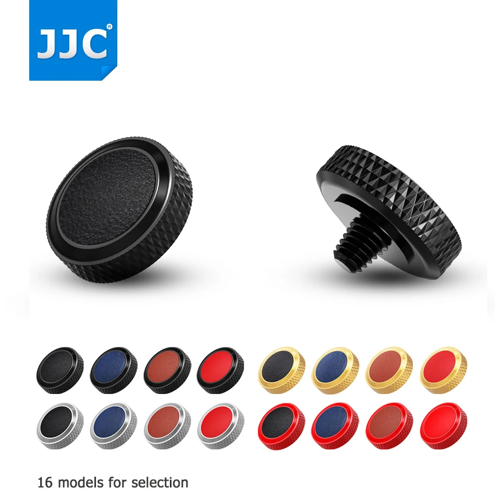 

JJC Deluxe Camera Shutter Release Button Metal for Fujifilm X100V X-T4 XT30 XT20 XT10 XT3 XT2 XPRO2 X100F X100T Sony RX1R RX10IV