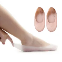 Невидимые неглубокие Нескользящие повседневные носки; увлажняющие носки; мягкий уход