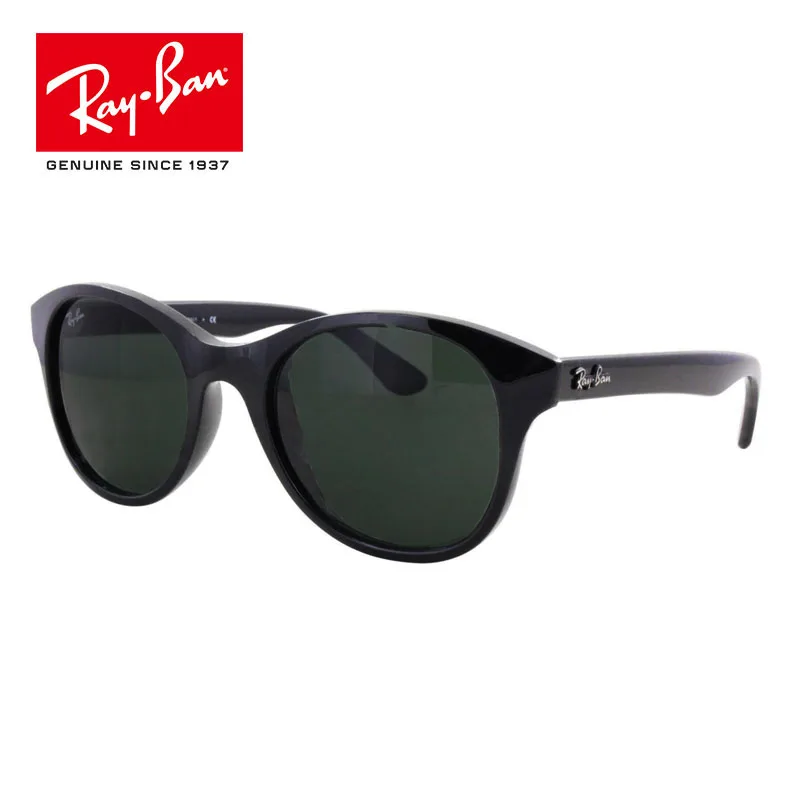 RayBan RB4203 Ретро Круглые Солнцезащитные очки для женщин и мужчин UV400 Винтажные Солнцезащитные очки в металлической оправе модные черные