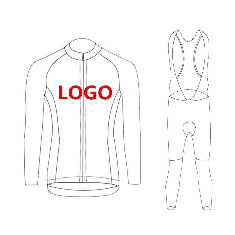Factory Long sleeve Cycling Jersey Men/Women DIY Short Sleeve Jersey 19D Gel Pad Team Bike Racing Fleece Cycling Suit