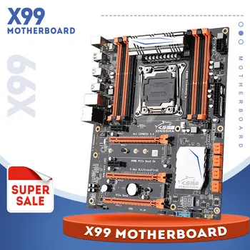 

Desktop Motherboard 4 Channels DDR3 M.2 NVME Slot X99 Motherboard LGA2011-V3 PCIE 16X SATA3.0 USB3.0 Up to 256GB