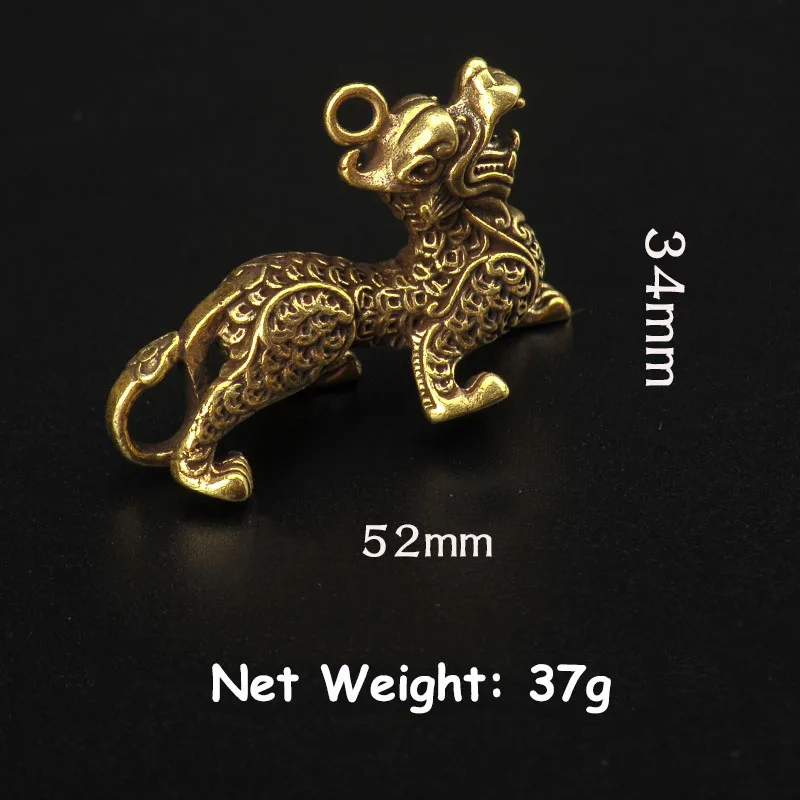 qilin brass keychain (5)