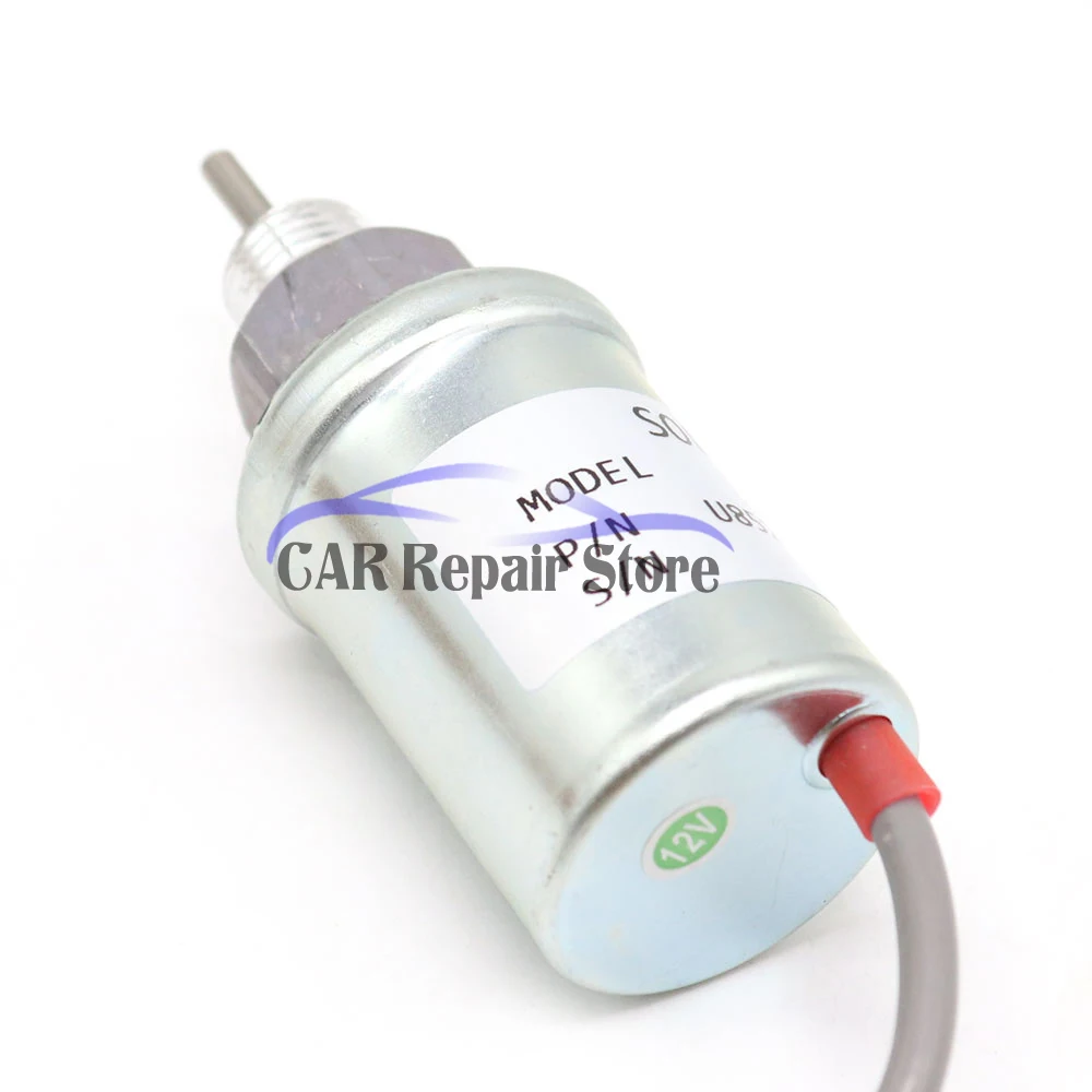 12V электромагнитный запорный электромагнитный U85206452 для Perkins 402D 403D 404D 404C 403C 185206452 автомобильный соленоид