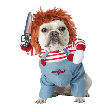 

Cosplay Dog Clothes For Small Dogs Winter French Bulldog Jacket Cartoon Dog Halloween Costume Chihuahua Pet Clothes#0831PJR