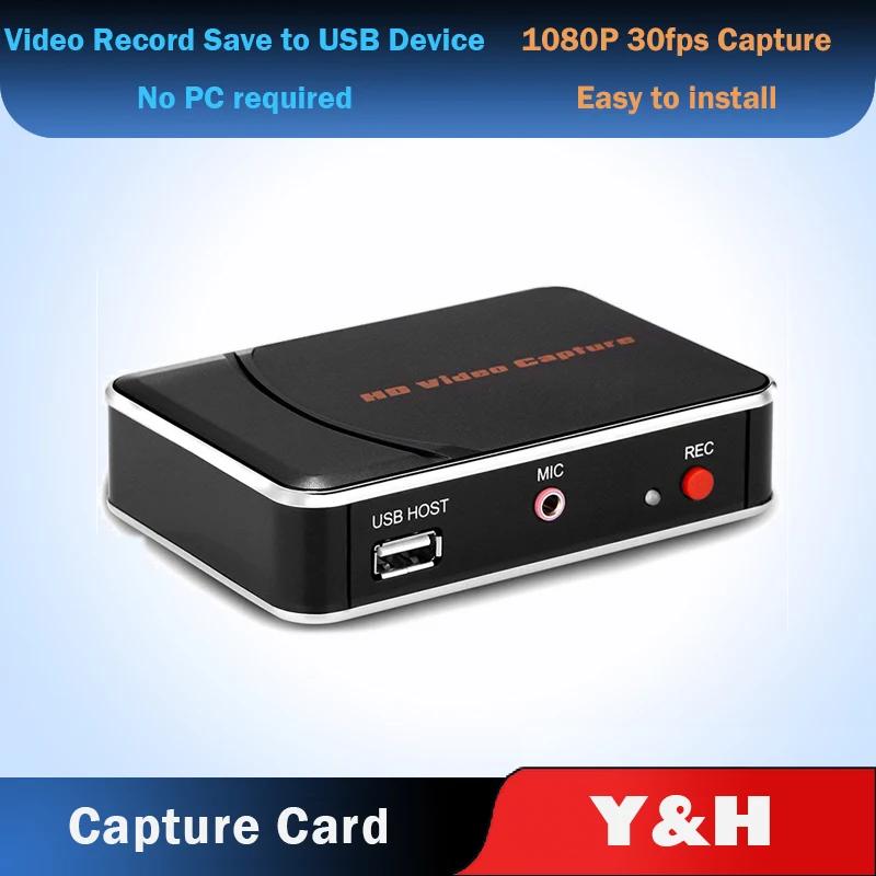 EZCAP 280H HDMI-совместимая карта захвата игр HD видео Захват 1080P 30fps HDMI видеорегистратор