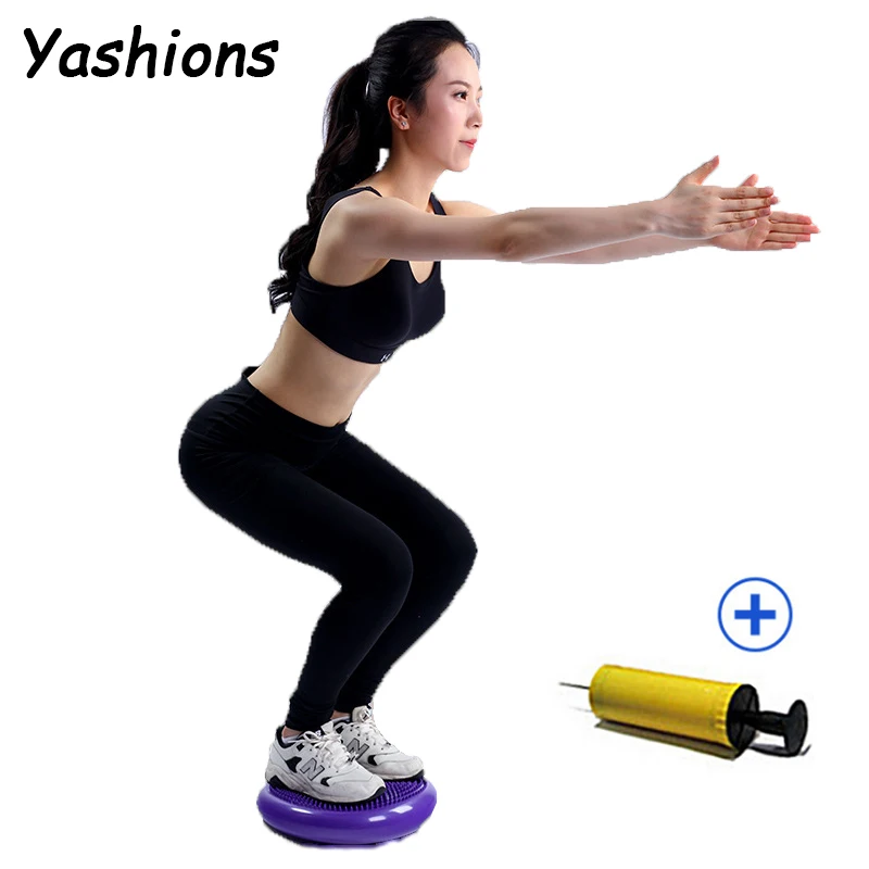 Waterproof Soft Balance Pad Yoga Mat Block Pad Thick Balance Cushion Balance disk Fitness Training Pilates Yoga Ball
