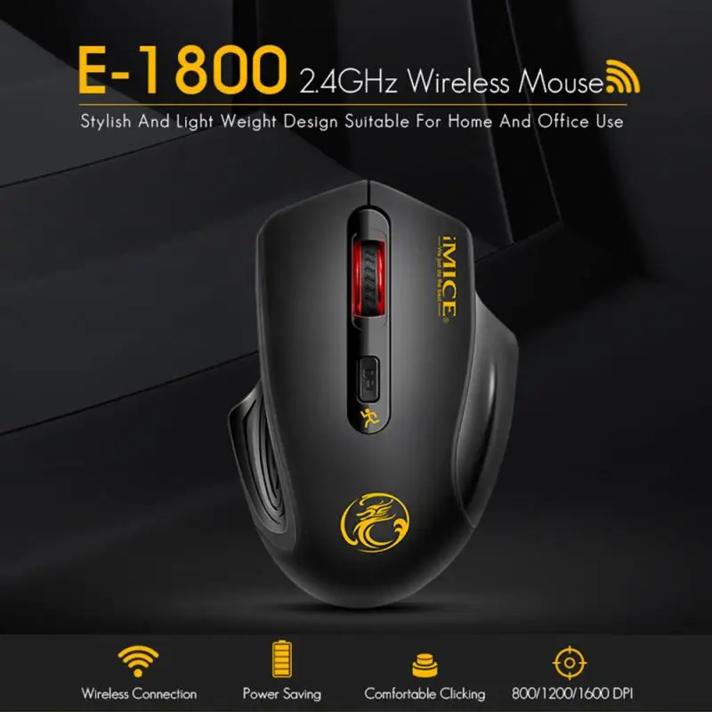 Bluetooth 10 м эргономичная игровая мышь светодиодный бесшумный беспроводной 1600 dpi 4 кнопки Игровые Мыши для ПК iMac Macbook ноутбука Dota Csgo