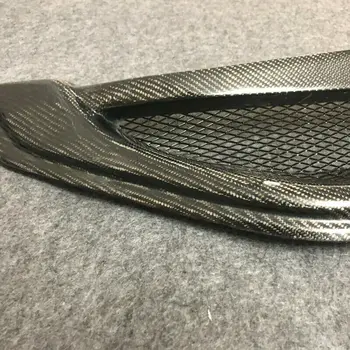 

Carbon Fiber Front Bumper Grille Grill For 2013-2015 9th