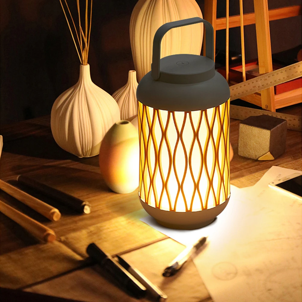 

Artpad Portable Lantern Lamp,Children room Bedside Table Night Led Rechargeable,3 Grade Brightness Touch Control Night Light