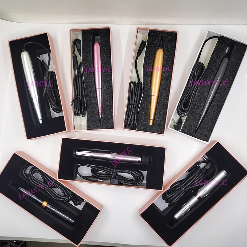 Dermografo Tattoo Machine Microblading Eyebrow Eyeliner Lip Permanent Makeup Gun Micropigmentation Tattoo Machine Swiss Motor