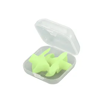 

New 1 Pair Soft Silicone Ear Plugs Environmental Waterproof Dust Proof Sports Swimming Ear Plugs Water Diving Accessories