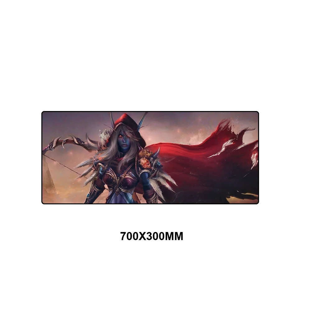 Коврики для ПК, большой игровой коврик для мыши World of Warcraft, коврик для мыши, игровой геймер, коврик для мыши, Настольный коврик, клавиатура, защита для компьютера, офиса, стола - Цвет: MSSJ-RW003
