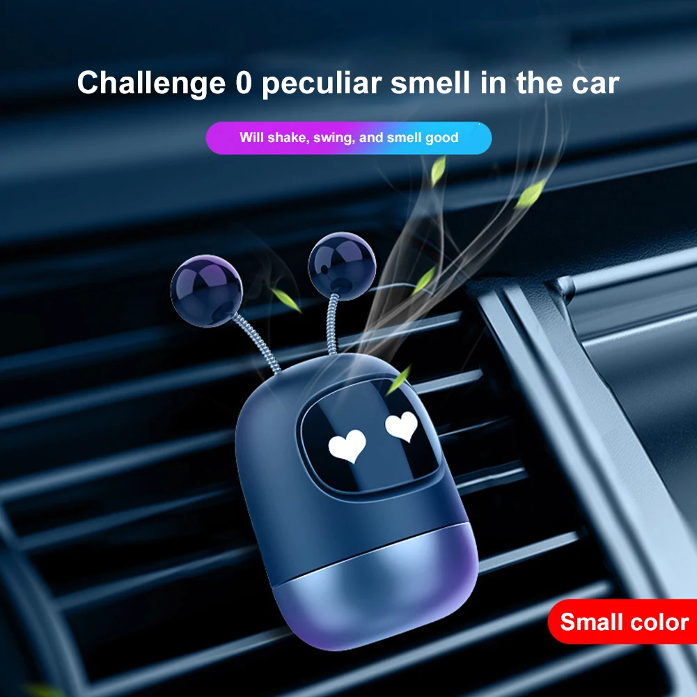 Car Air Freshener Auto Creative Mini Robot Vent Clip Parfum Flavoring Ventilation Outlet Aromatherapy Deodorant Interior | Автомобили и
