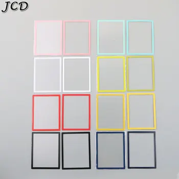 

JCD 2pcs/lot Multi color Upper LCD Screen Lens Plastic Cover+ lower frame replacement for Nintend DS Lite for NDSL Game Console