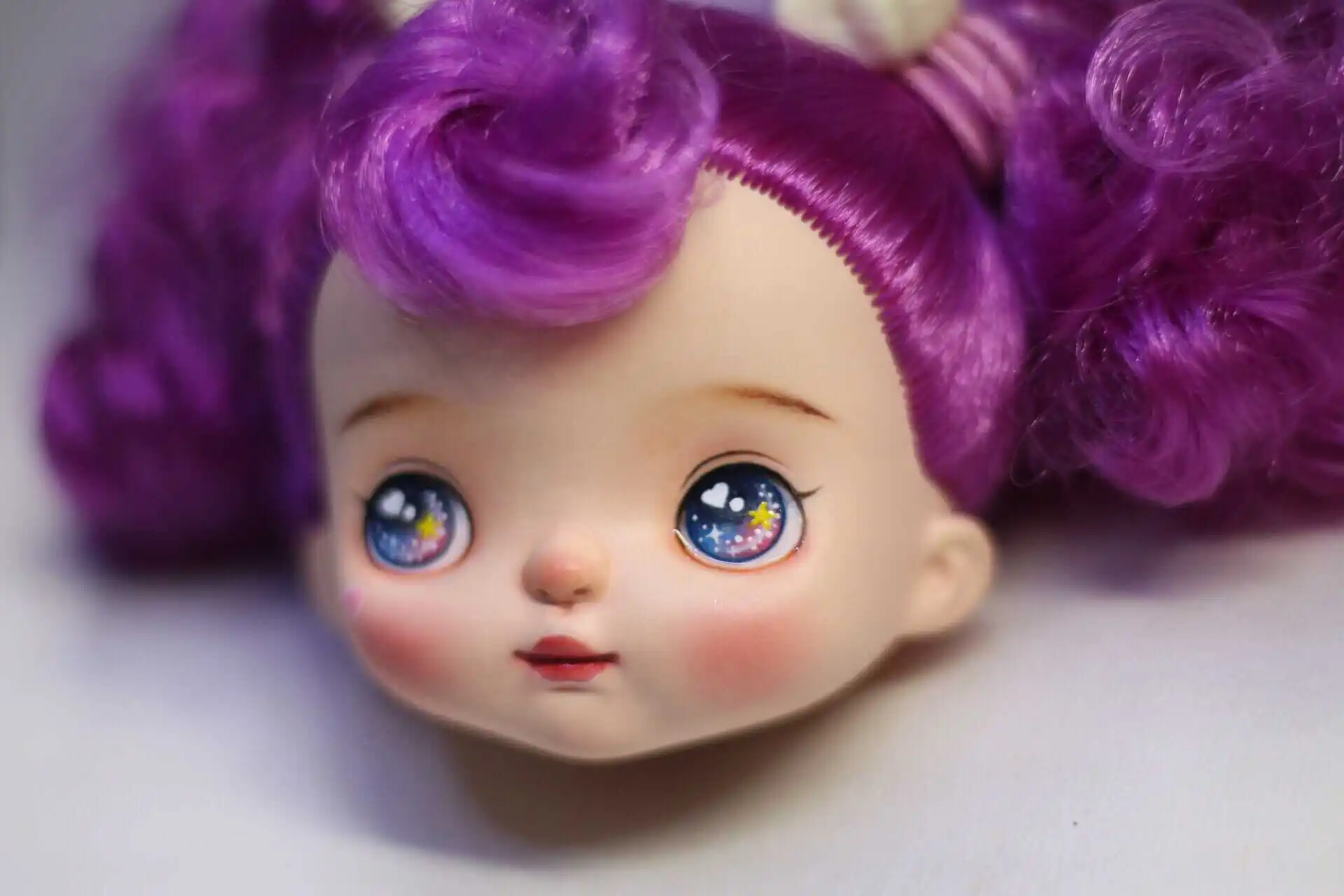 Индивидуальные лица для holal куклы, 16 см куклы как holal куклы - Цвет: Face 15