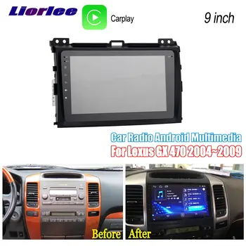 

Liorlee Car Android Multimedia Radio For Lexus GX 470 2004-2009 GPS Navigation System HD Screen DVR Driving Video Recorder