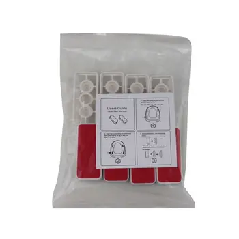 

4 Pieces Toilet Seat Bumpers with Strong Adhesive - Provide a Great Buffering an