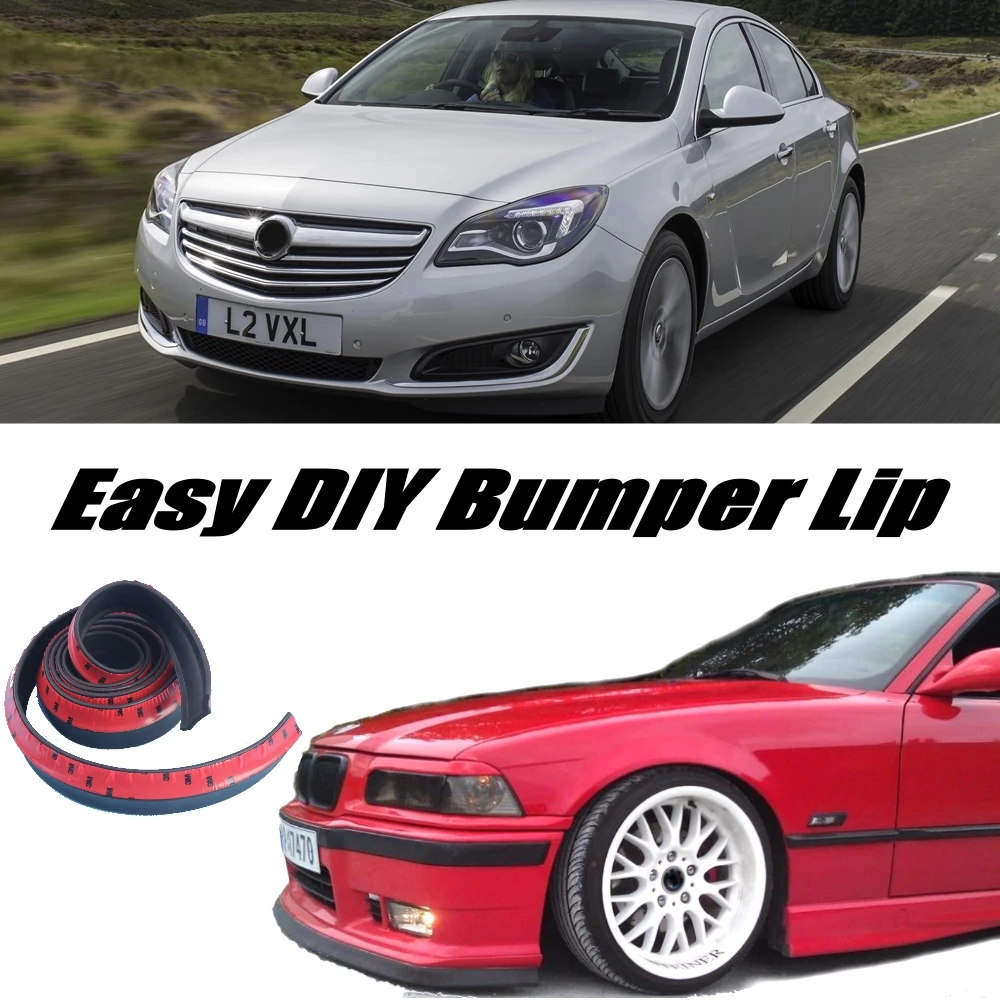 Бампер NOVOVISU губы для Vauxhall Insignia 2008 ~ 2016/верхнее снаряжение магазин спойлер тюнинга