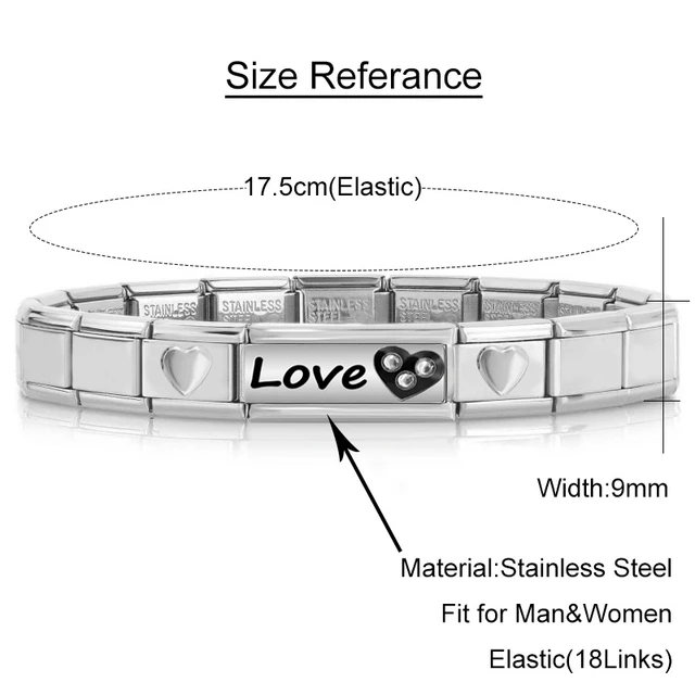 Top 84+ nomination bracelet sizes 3tdesign.edu.vn