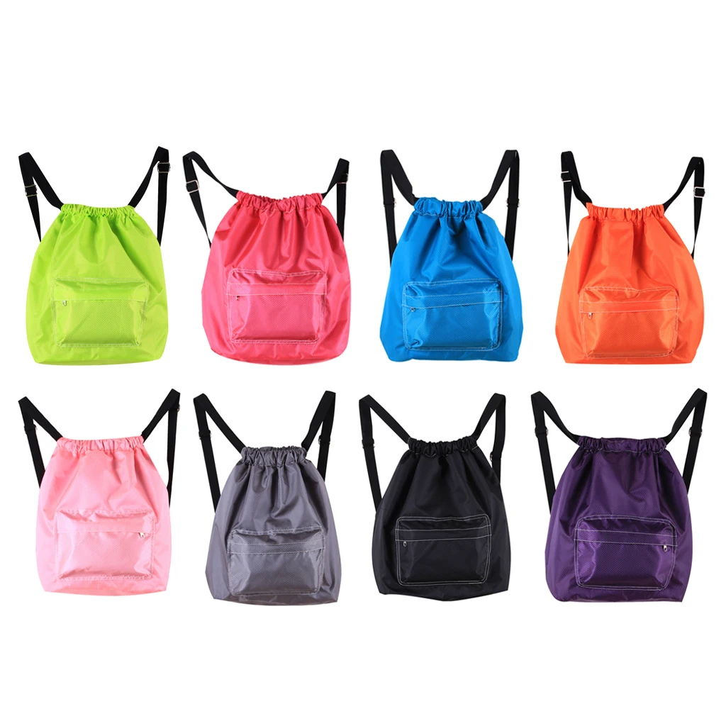 Backpack Rucksack Travel Gym School Sports Work Bag Waterproof Swim Pool Pack Drawstring Bag Water Sports Pool & Accessories