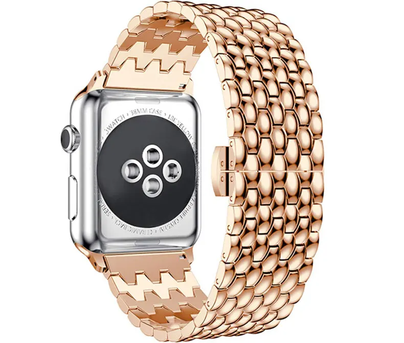 Bracelet Apple Watch Maillons motif Acier Inoxydable