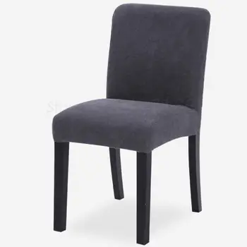 

Modern minimalist dining chair home solid wood dining chair backrest fabric stool backrest nordic chair hotel restaurant chair