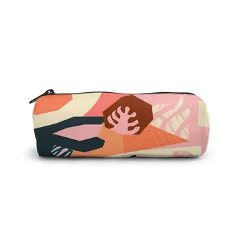 

NOISYDESIGNS Patchwork Colorful Floral Pattern Pencil Case School Supplies Stationery School Supplies Pochette Pencil Box
